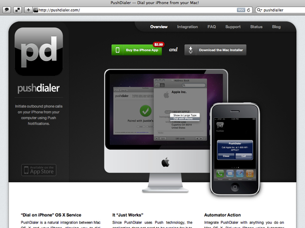 Pushdialer