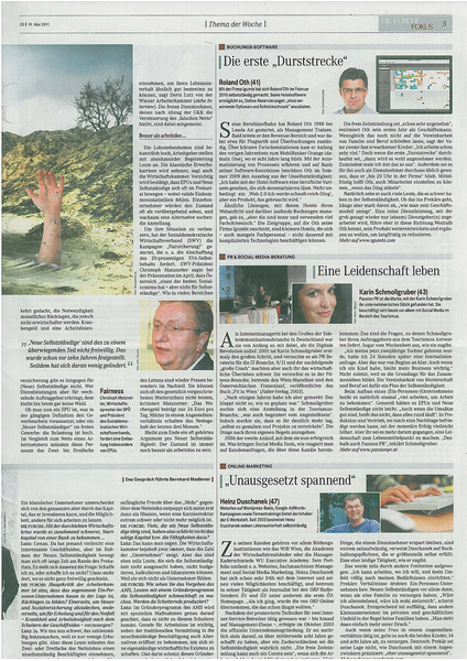 die Furche Artikel 19.5.2011