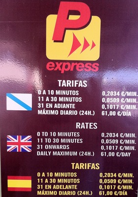 geniales Revenue Management Preisschema am  Flughafen von Santiago de Compostella