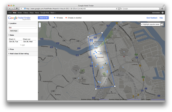 Google Hotel Finder Linz popular Areas Google Hotel Finder Linz popular Areas