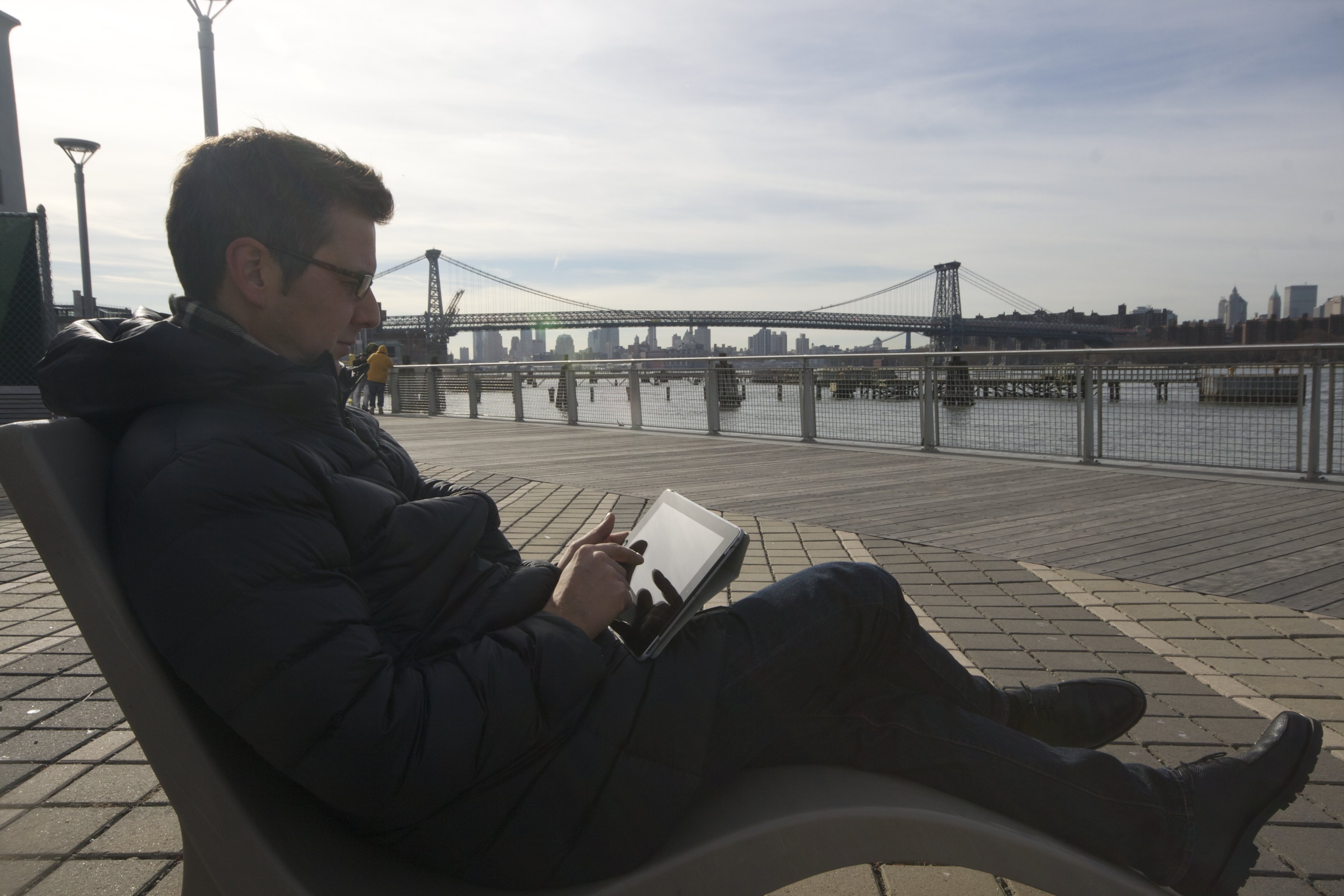 BMW: Brooklyn-, Manhattan- und Williamsburgbridge, so heißen die 3 Brücken über den Eastriver. Und schnell mal die Ankünfte für die nächste Woche am Belegungsplan checken