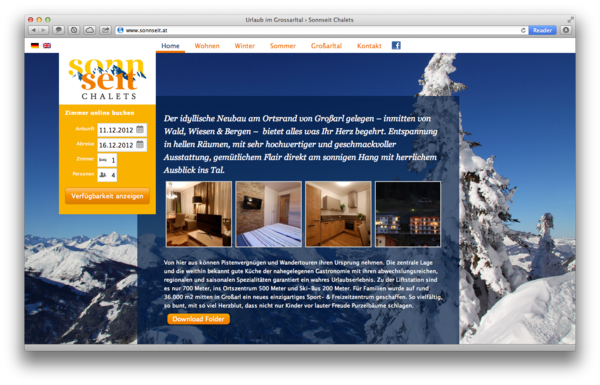 Sonnseit Chalets im Grossarltal