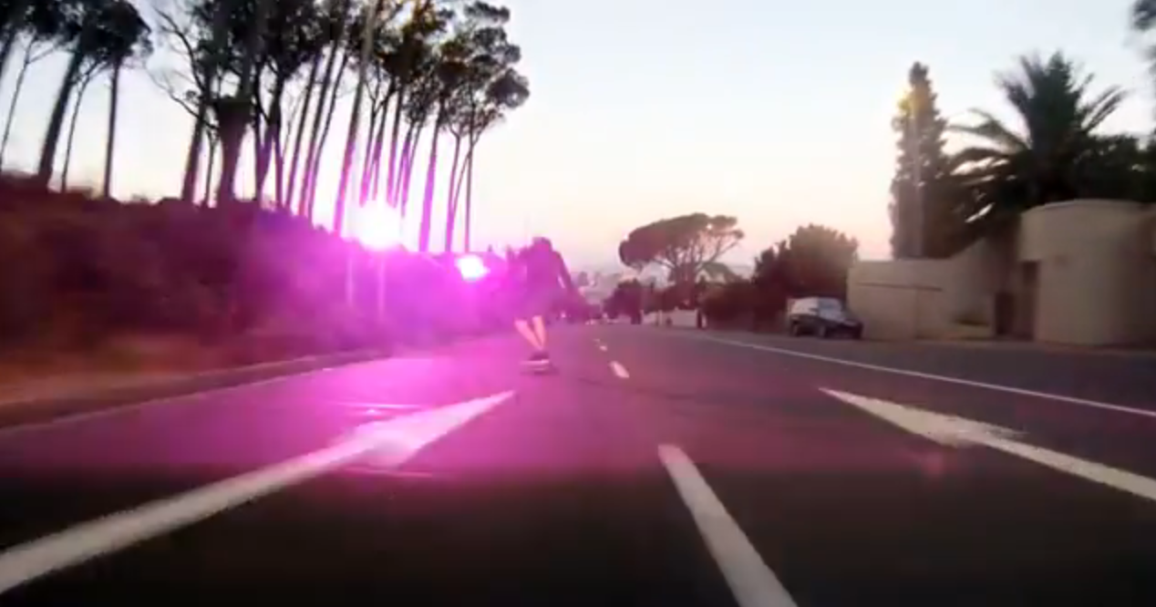 Downhill Skating in Kapstadt mit 110 km/h