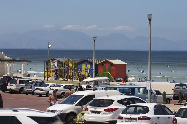 Muizenberg Beach bei Kapstadt